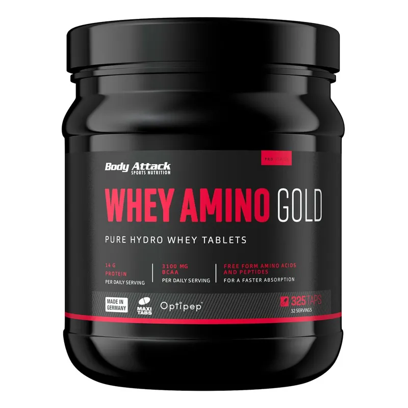 Body Attack - Whey Amino Gold - 325 Tabletten