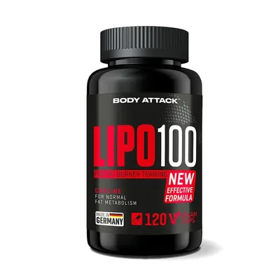 Body Attack - LIPO 100® - 120 Kapseln