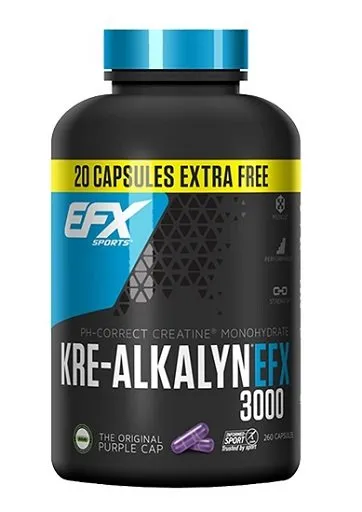 EFX Kre-Alkalyn 3000 - 260 Kapseln