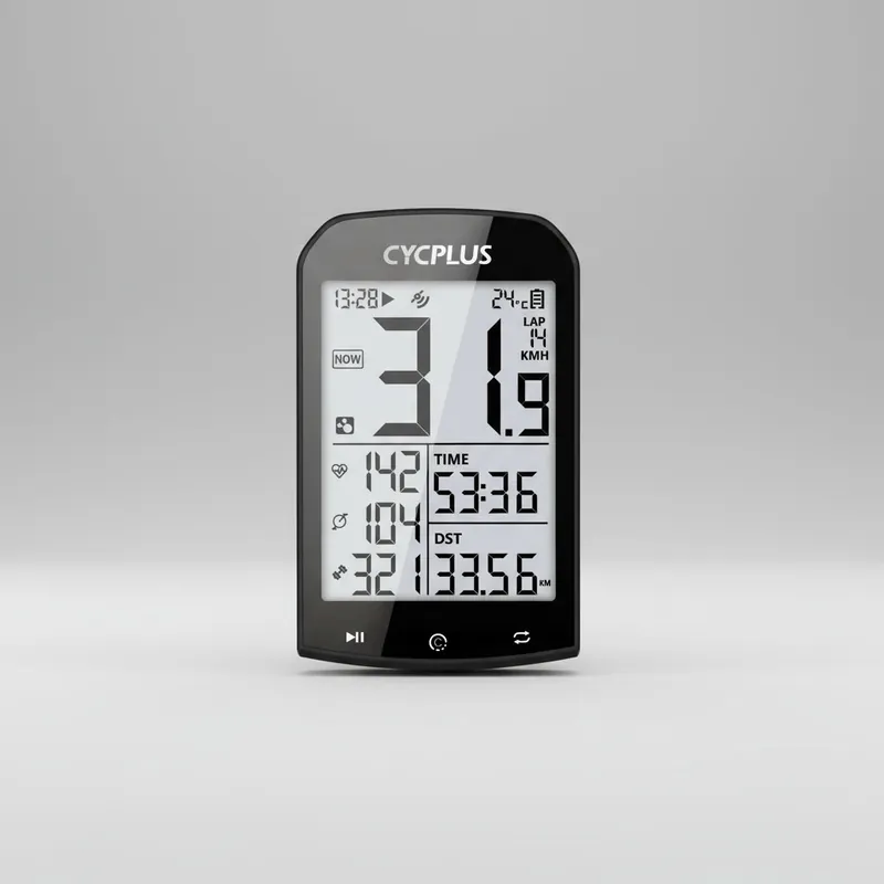 CYCPLUS M1 GPS Fahrradcomputer – 2,9″ Display, ANT+ & Bluetooth 5.0, IPX6 wasserdicht, 35 h Akku, präzises GPS Tracking
