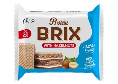 Nano Supps | Protein Brix Hazelnut - 24x25g