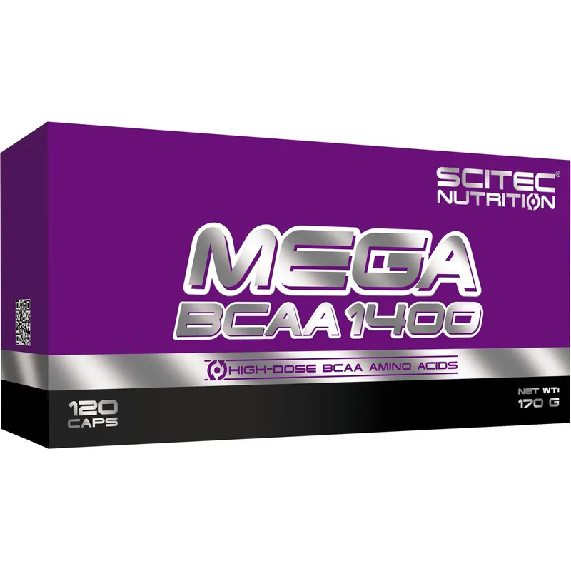 Scitec Nutrition | Mega BCAA 1400 - 120 Kapseln