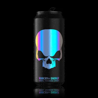 Genius Nutrition | Warcry Energy Drink schwarz (24x330ml)