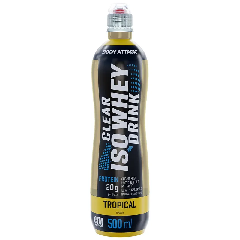 Body Attack | Clear Iso Whey Drink - 12x500ml