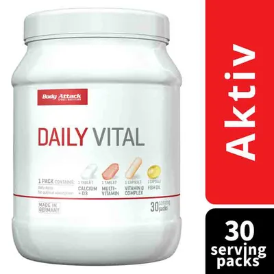 Body Attack | Daily Vital - 30 Packs