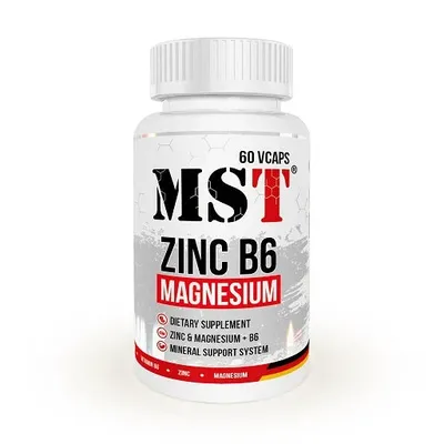 MST | Zinc + Magnesium + B6 - 60 vegane Kapseln