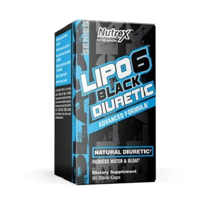 Nutrex | Lipo 6 Black DIURETIC - 80 Kapseln