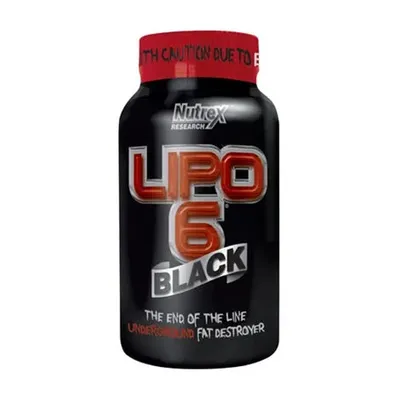 Nutrex | Lipo 6 Black EU - 120 Kapseln