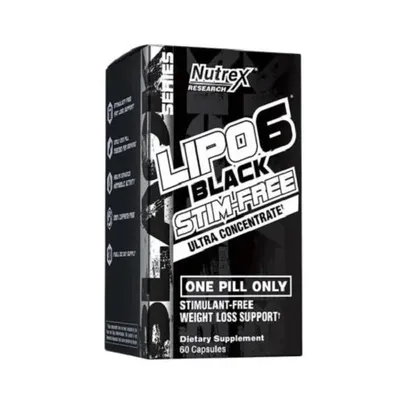 Nutrex | Lipo 6 Black STIM-FREE - 60 Kapseln