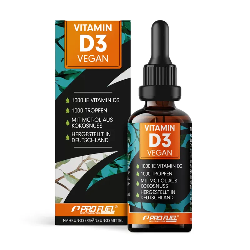 ProFuel | Vitamin D3 Tropfen vegan (1000 Tropfen) - 30ml