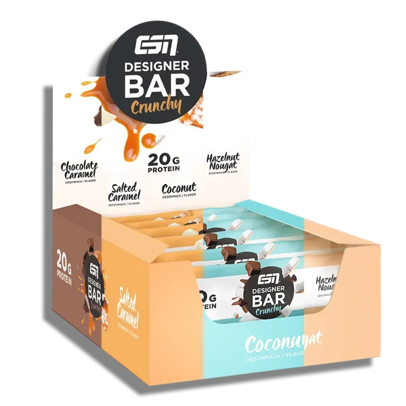 ESN | Designer Bar Crunchy Box (12x60g)