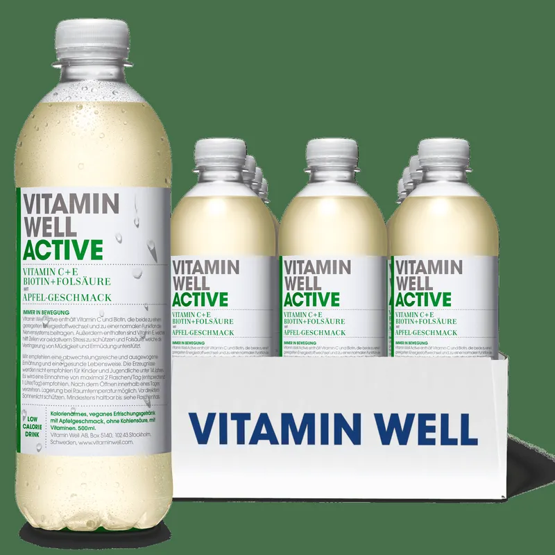 Vitamin Well | Drink Active - 12x500ml