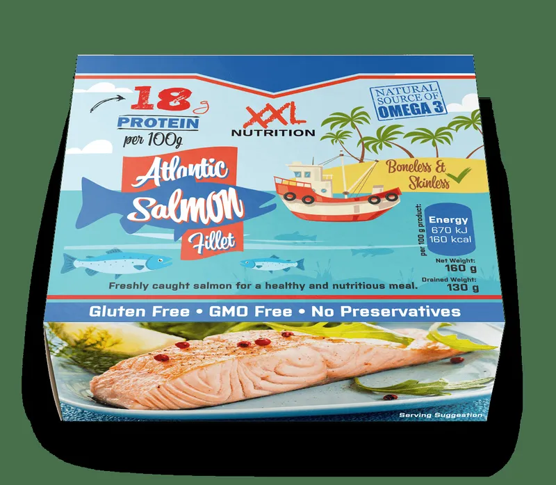 XXL Nutrition | Lachsfilet - 160g