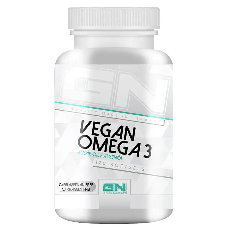 GN Laboratories | Vegan Omega 3 Algenöl - 120 Softgel Kapseln