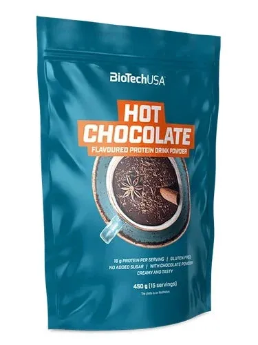 BioTech USA | Hot Chocolate flavoured Protein drink - 450g