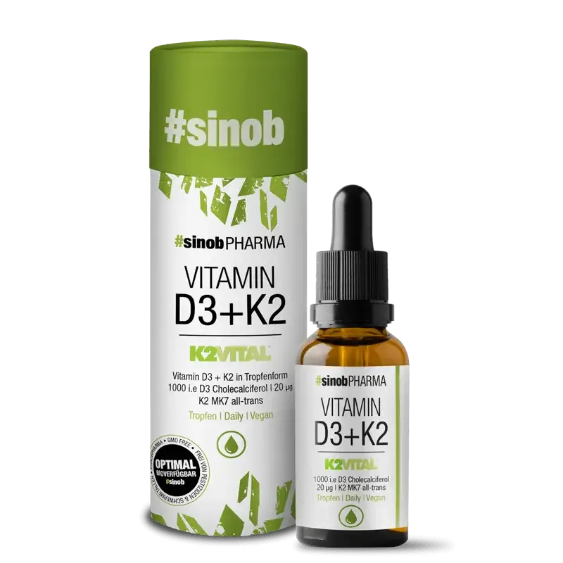 #sinob | Vitamin D3 + K2 Tropfen - 10ml