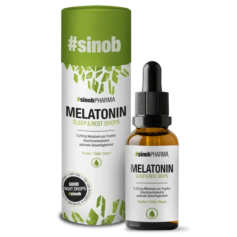 #sinob | Melatonin Tropfen (1400 Tropfen) - 50ml