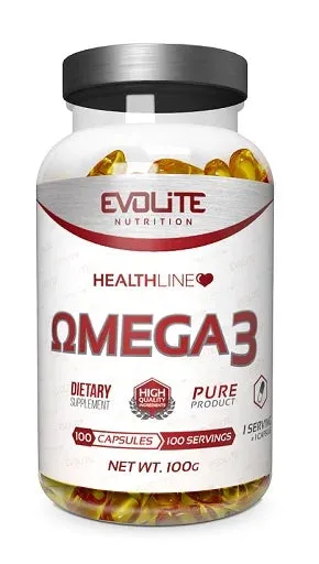 Evolite Nutrition | Omega 3 - 100 Kapseln