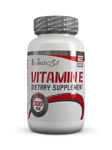 BioTech USA | Vitamin E - 100 Softgelkapseln