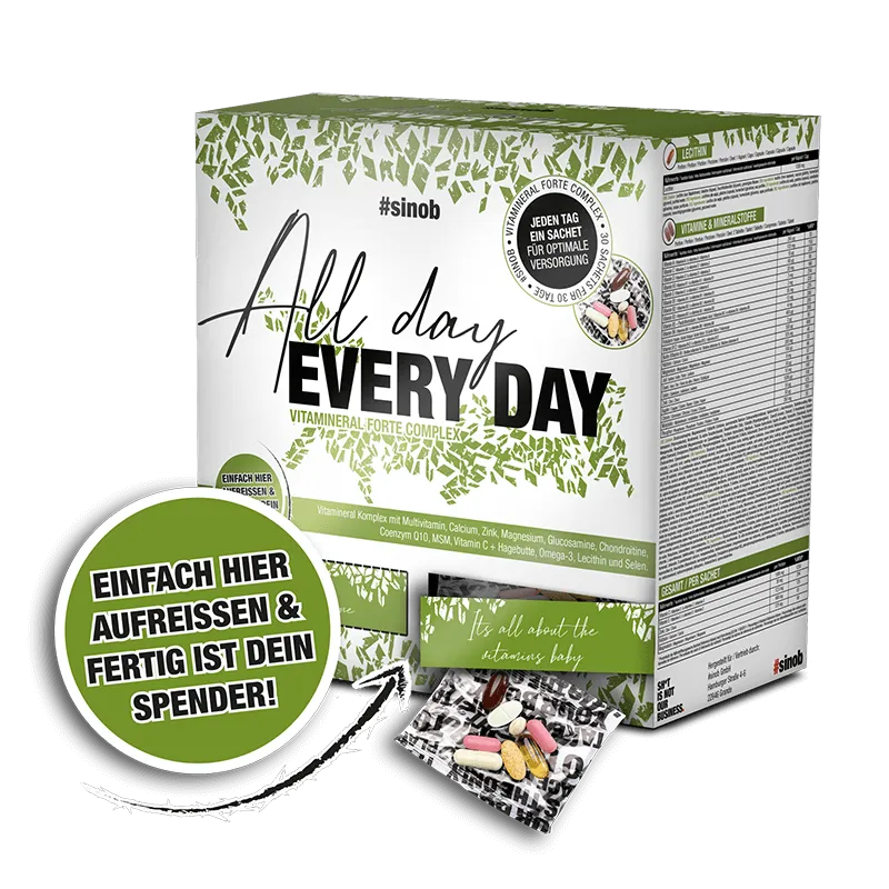 #sinob | All Day Every Day - 30 Packs