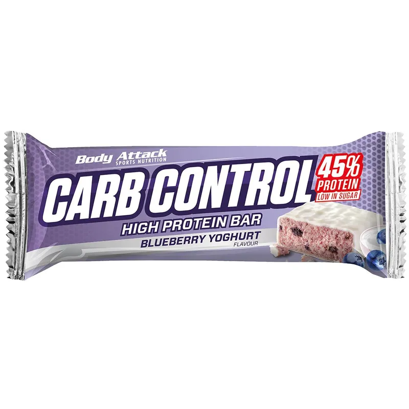 Body Attack | Carb Control - Proteinriegel 100g (15 Riegel) – 100g
