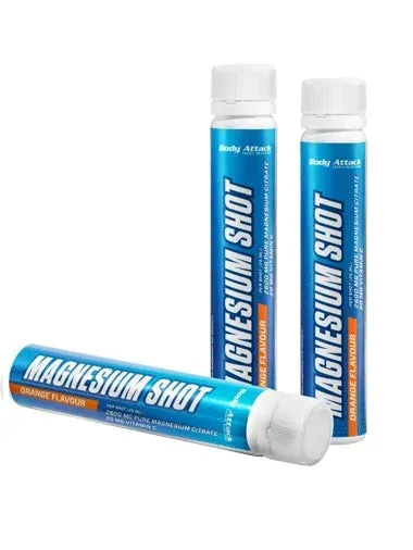 Body Attack | Magnesium Shots (20x25ml) - Orange