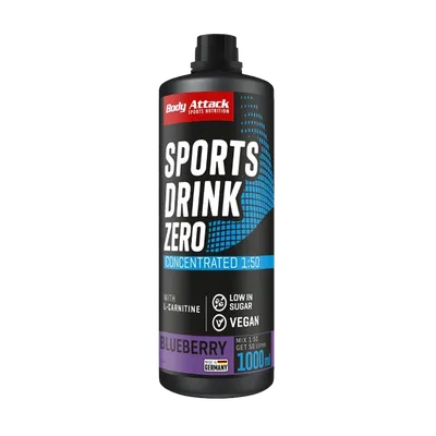 Body Attack Sports Drink Zero 1000ml