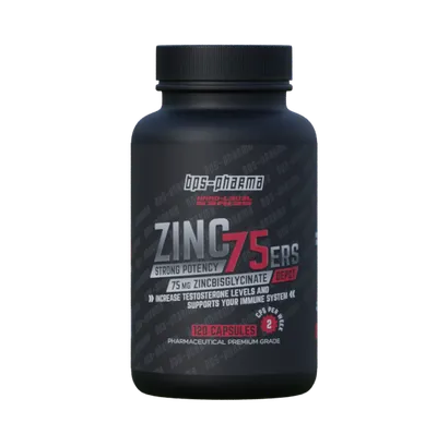 BPS-Pharma | Zinc 75ers - Zink Bisyglycinat 75mg - 120 Kapseln