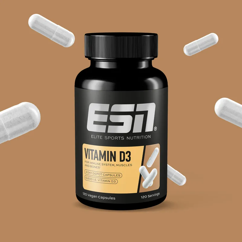 ESN | Vitamin D3 - 120 Kapseln