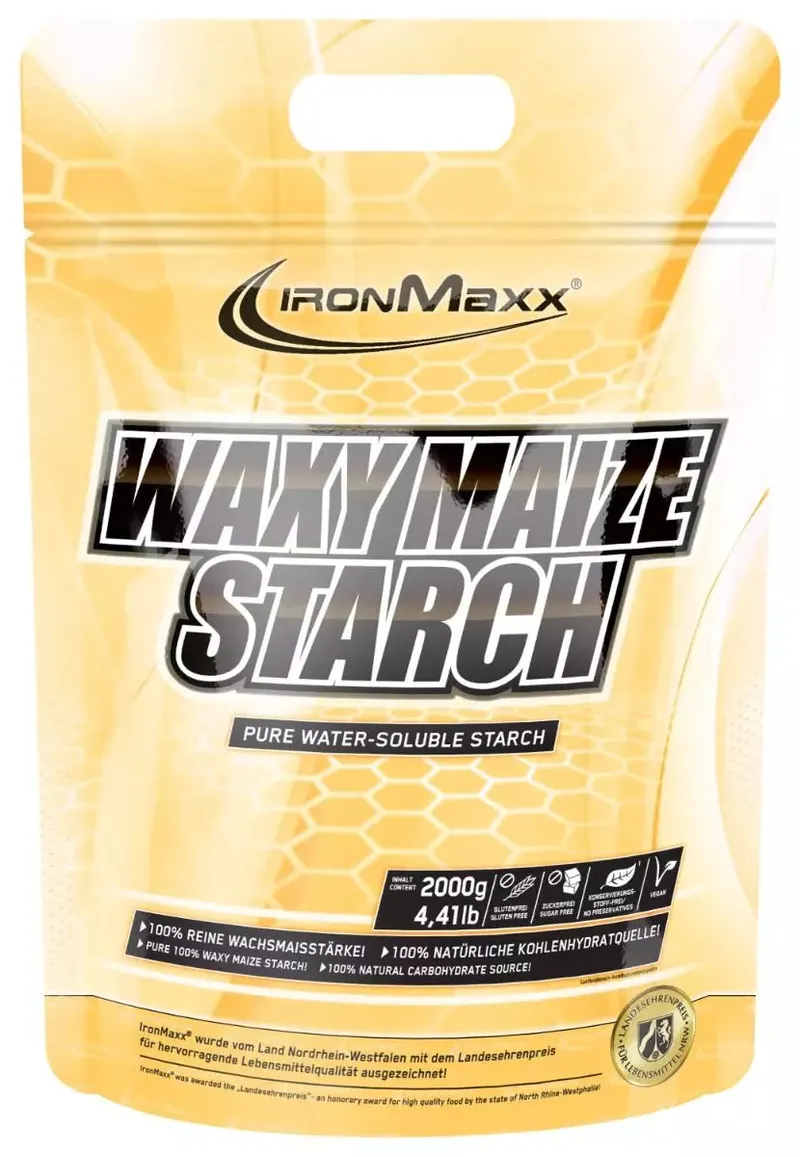 IronMaxx | Waxy Maize Starch / Wachsmaisstärke - 2000g