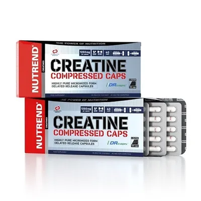 Nutrend | Creatine Compressed Caps - 120 Kapseln