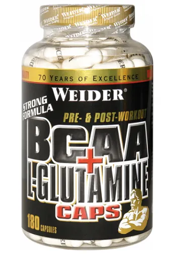 Weider | BCAA + Glutamin - 180 Kapseln