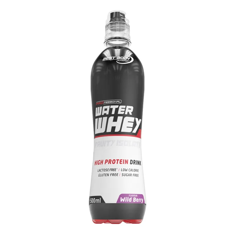 Best Body | Professional Water Whey Isolate Drink - 12x500ml (inkl. Pfand)