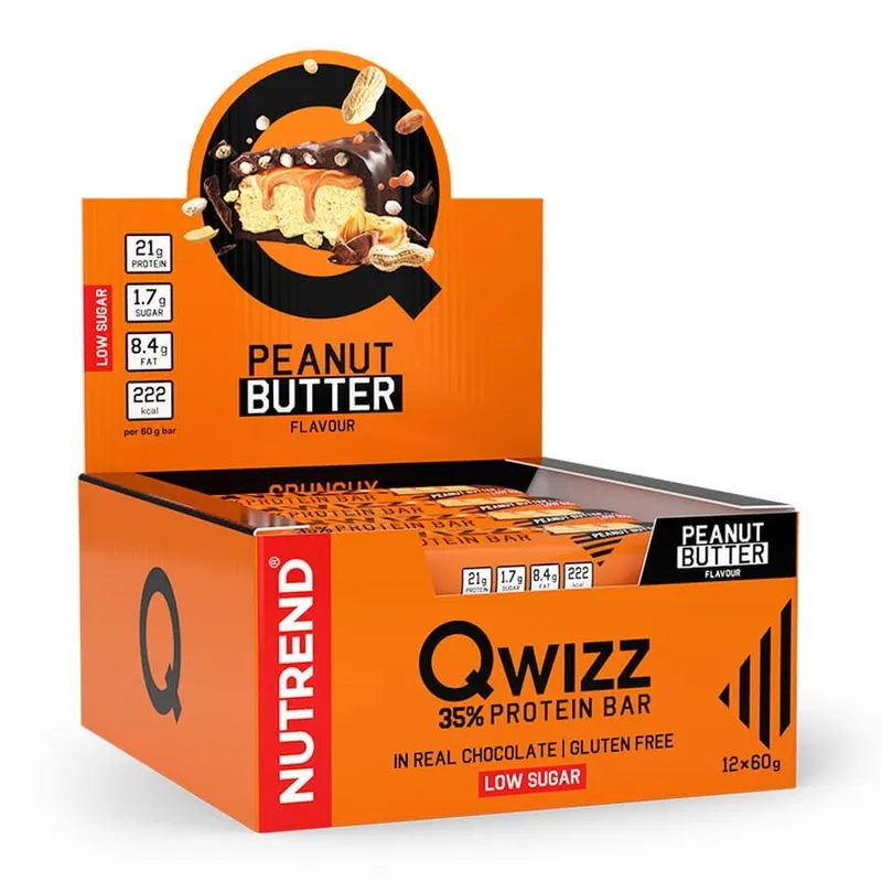Nutrend | QWIZZ Crunchy Protein Bar (12x60g)