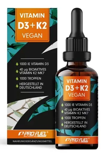 ProFuel | Vitamin D3+K2 Vegan Tropfen - 30ml