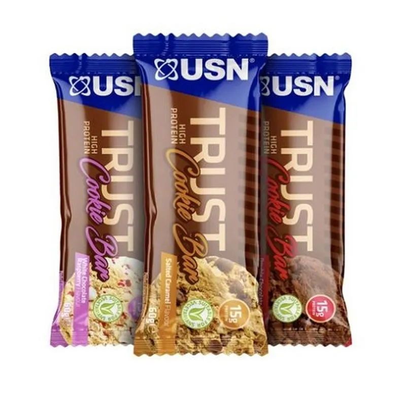 USN Ultimate Sport Nutrition | TRUST Cookie Bar (12x60g)