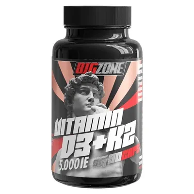 Big Zone | Vitamin D3 + K2 - 90 Kapseln