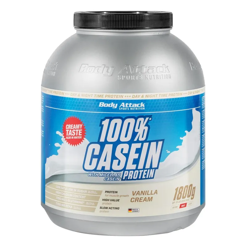 Body Attack - 100 % Casein Protein - 1800g