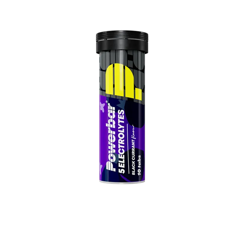 Powerbar 5 Electrolytes, Black Currant, Schwarze Johannisbeere, 10 Tabs