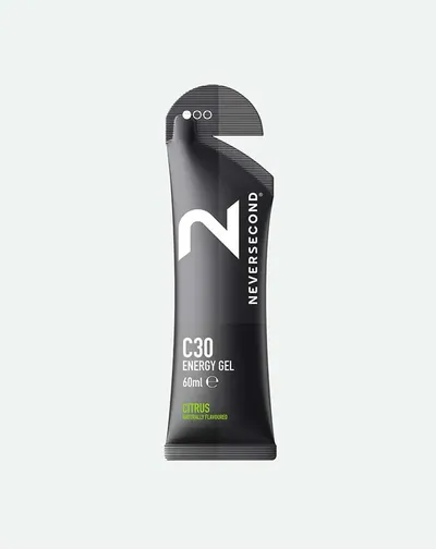 Neversecond™ C30 Energy Gel, Citrus, 60ml