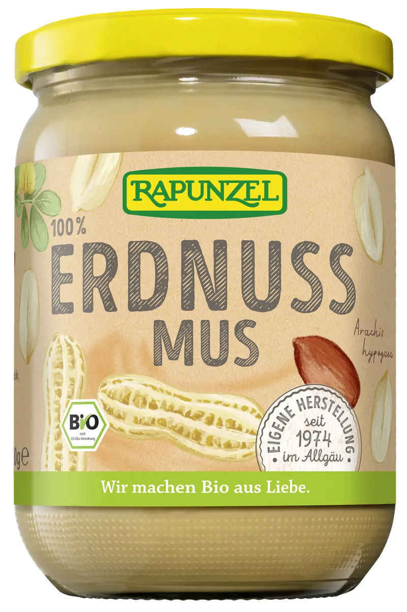 Erdnussmus fein bio
