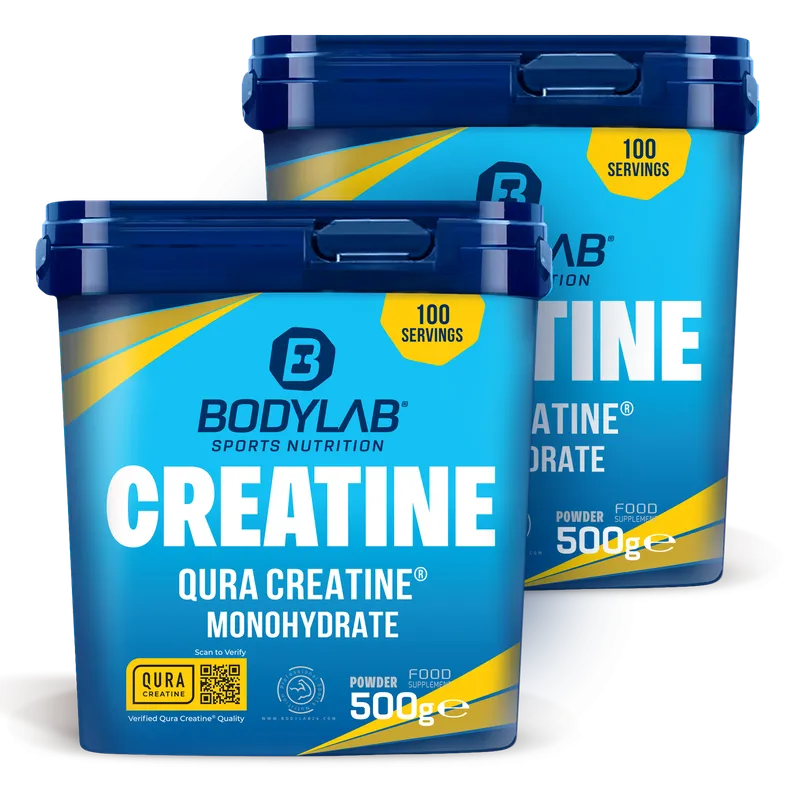 2 x QURA Creatine™ Monohydrate (500g)