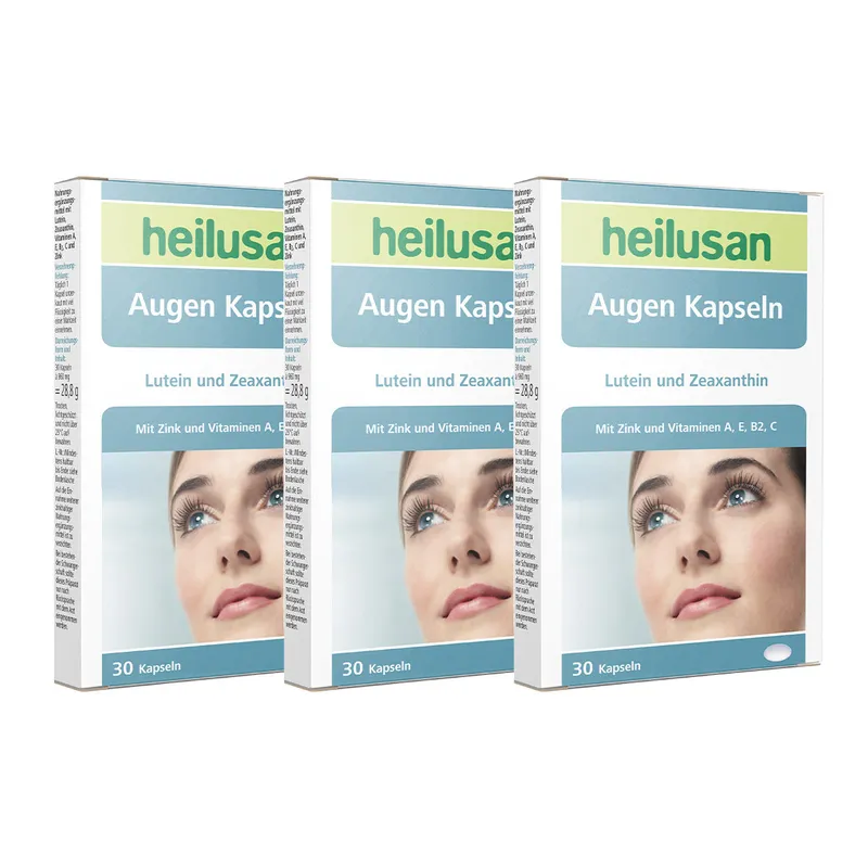 Heilusan Augen 3-Monatspackung (3x30 Kapseln)