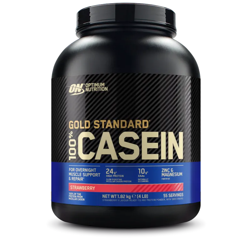 100% Casein Gold Standard (1820g) Strawberry