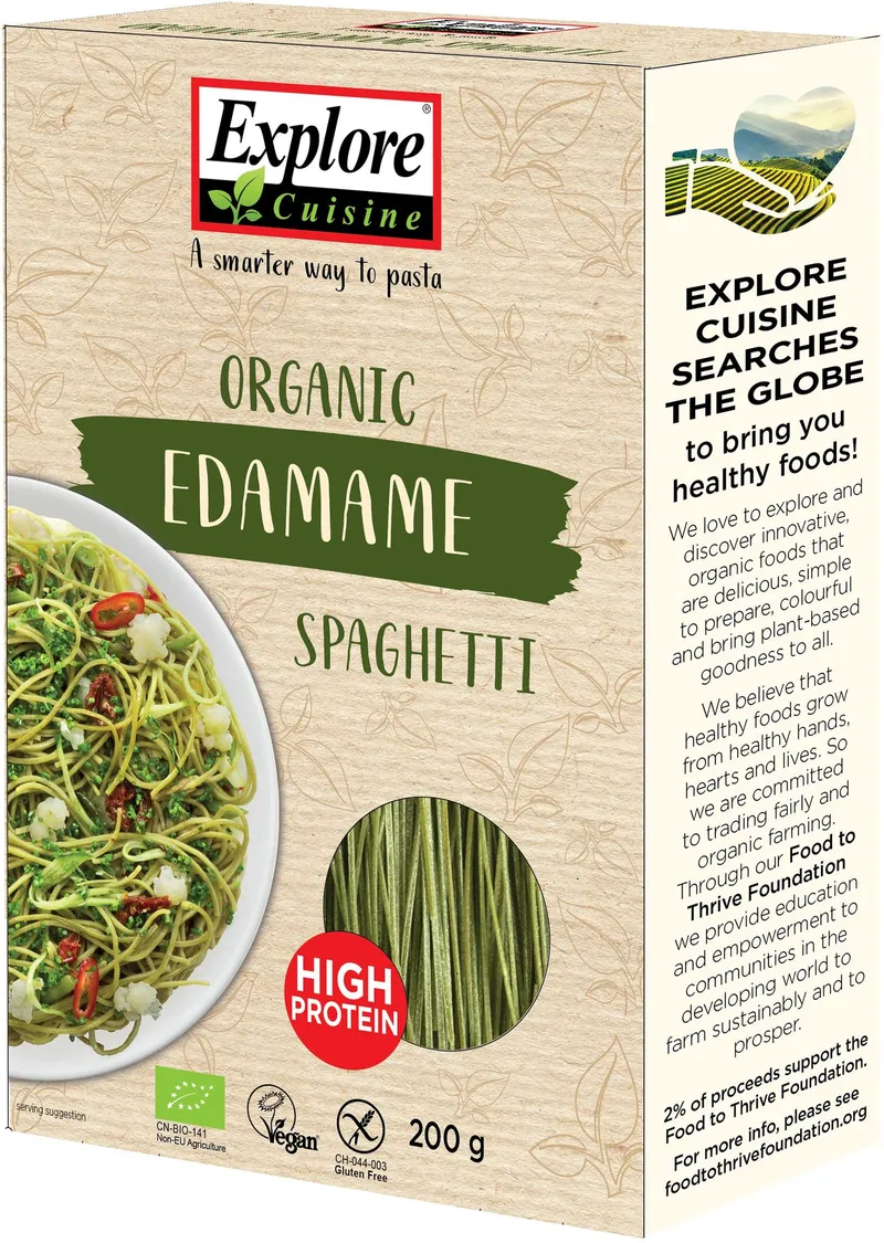 Spaghetti aus Edamamebohnen bio (200g)