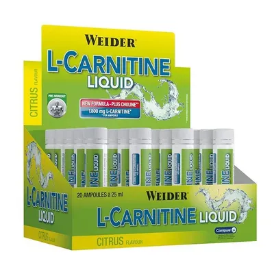 L-Carnitine Liquid 1.800 mg (20x25ml) Citrus