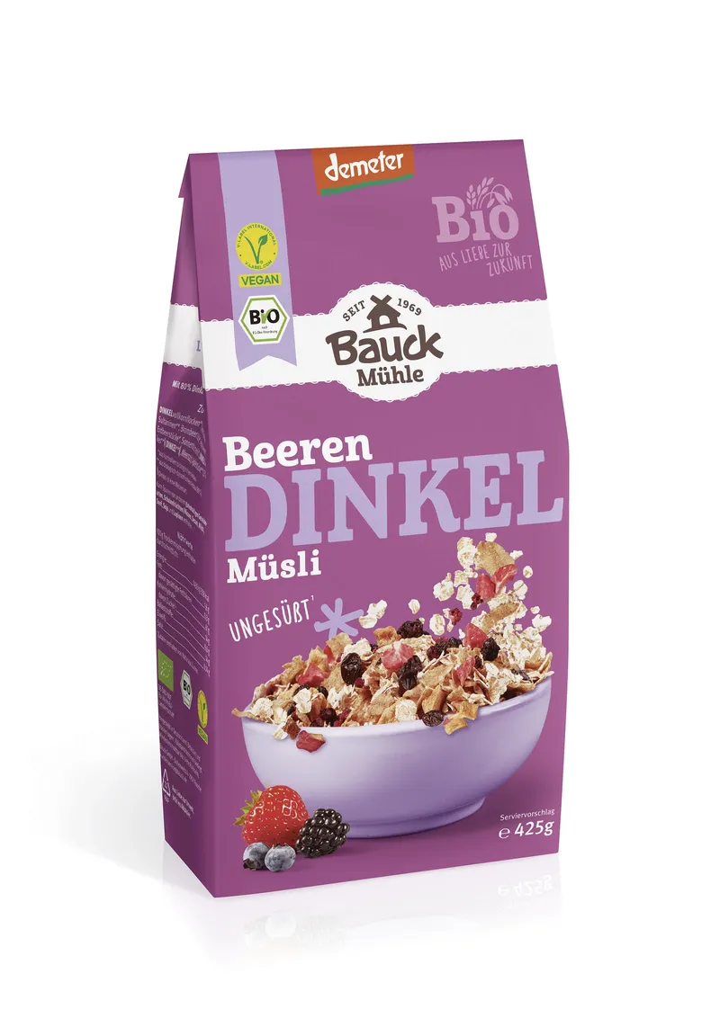 Dinkel-Müzli bio (425g) Beerenzart