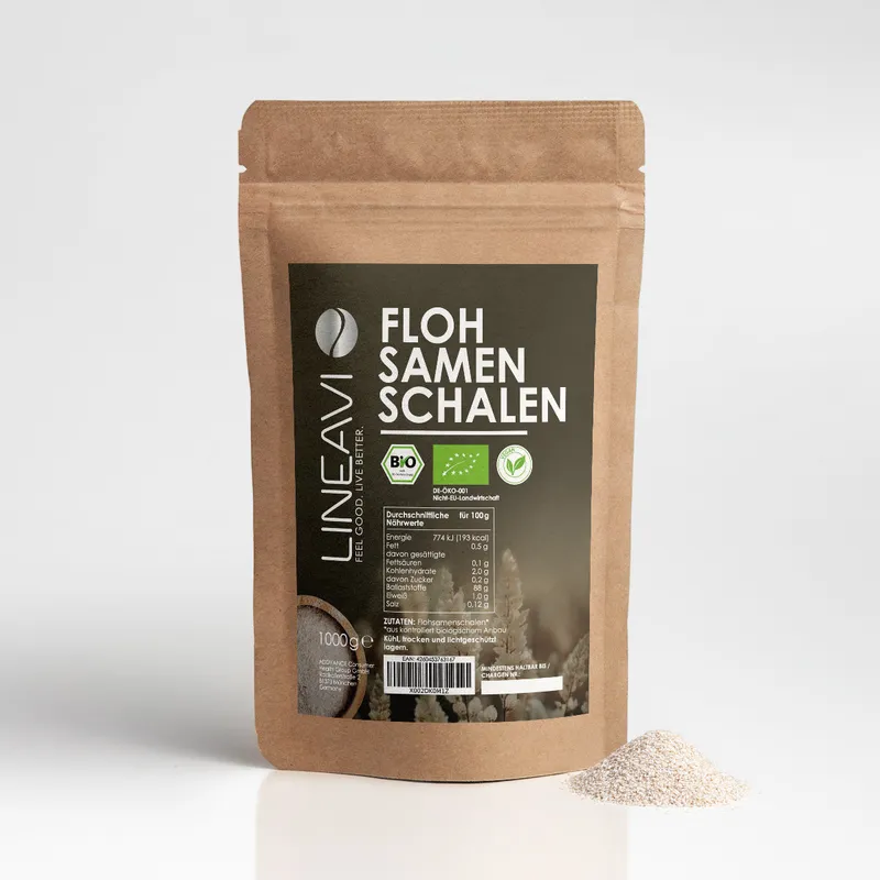 Flohsamenschalen Bio (1000g)