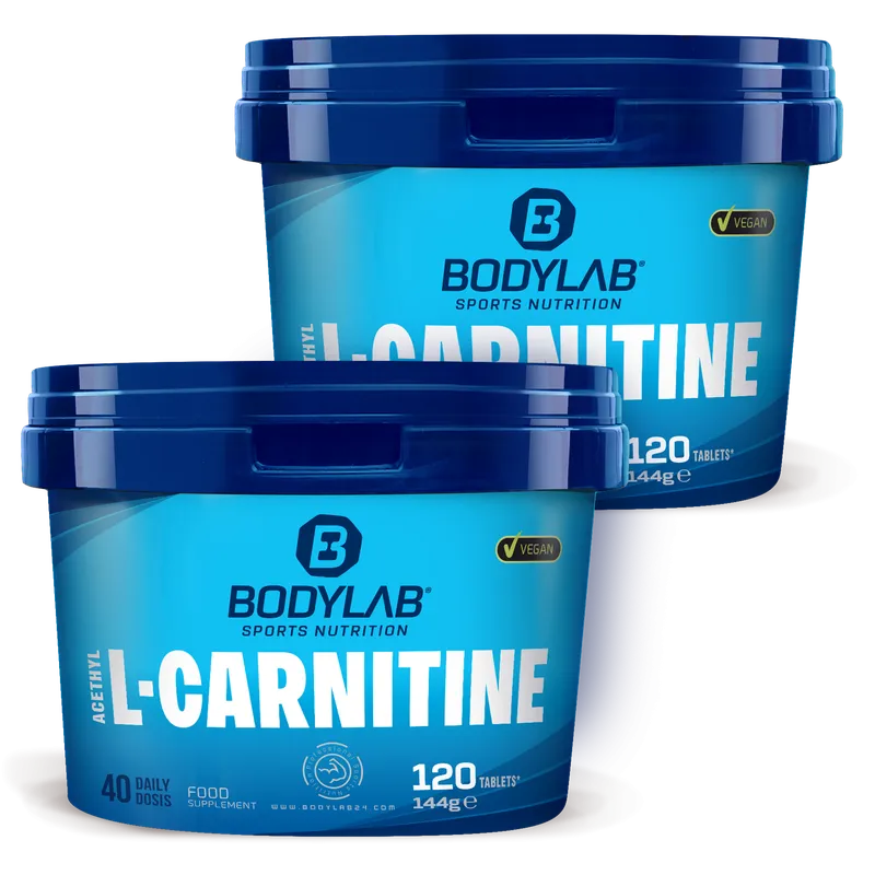 2 x Bodylab24 Acetyl L-Carnitine (je 120 Tabletten)