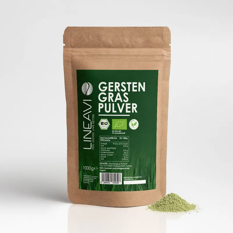 Gerstengraspulver bio (1000g)
